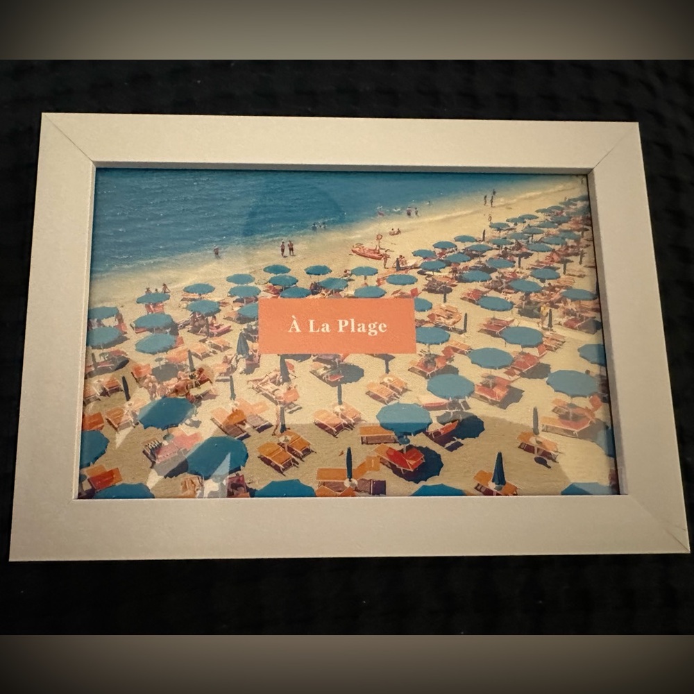 Gray Malin 4x6 frames postcard “A La Plage”